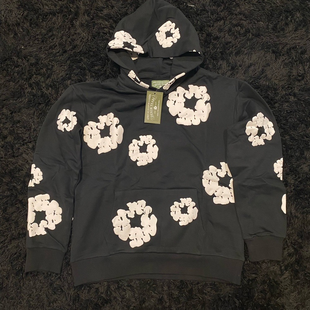 Denim Tears hoodie black size M
